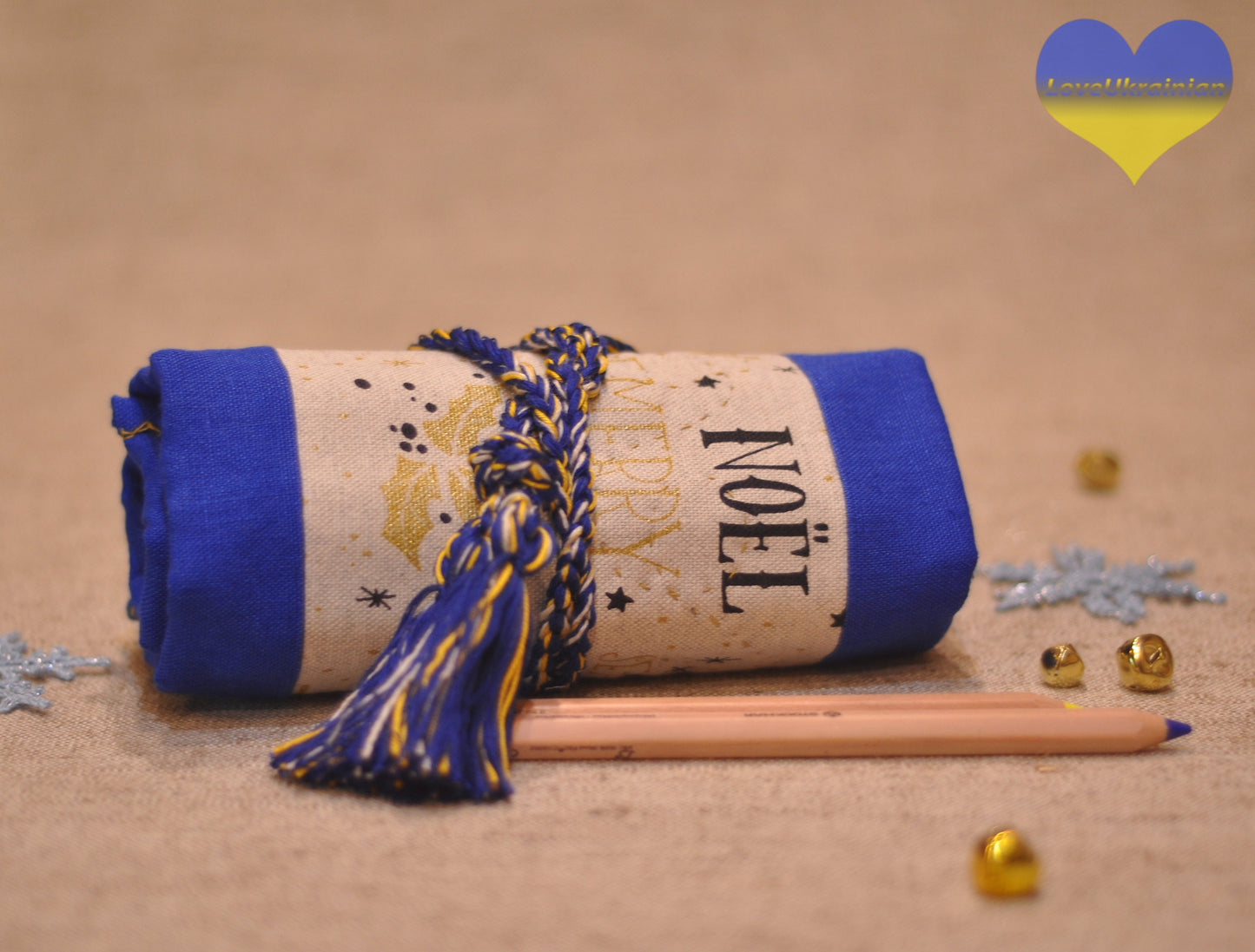 Pen roll case, stiftemäppchen, roll up pencil case, stockmar pencil holder, pencil roll, pencil holder, pencil case, artist pencil case